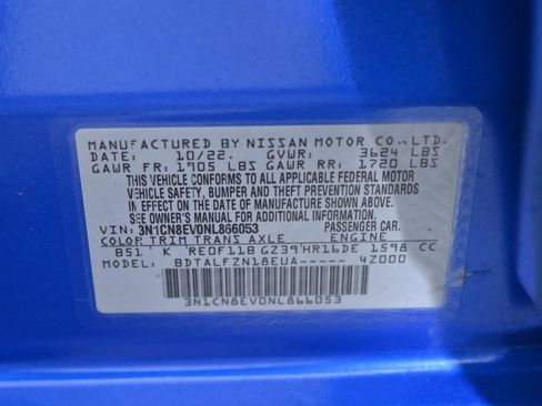 Used 2022 Nissan Versa SV w/ Electronics Package image 30