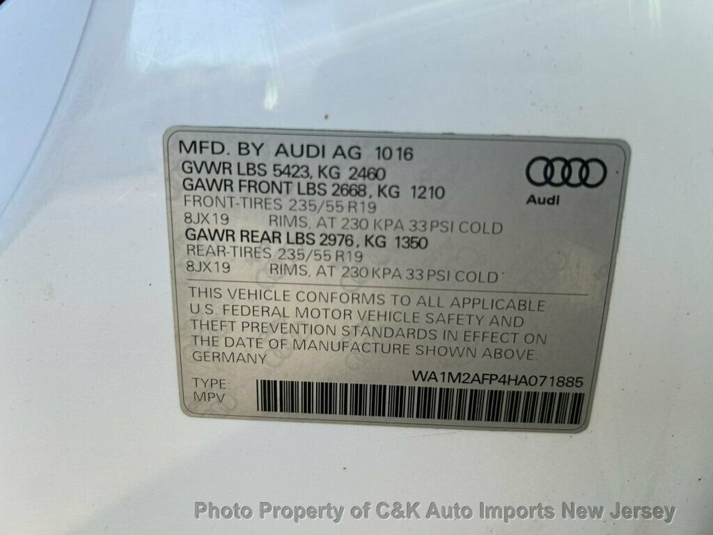 Used 2017 Audi Q5 2.0T Premium Plus w/ Technology Package AWD/4WD image 55