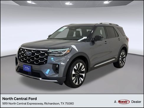 Certified 2025 Ford Explorer Platinum w/ LUX Leather Package AWD/4WD image 1