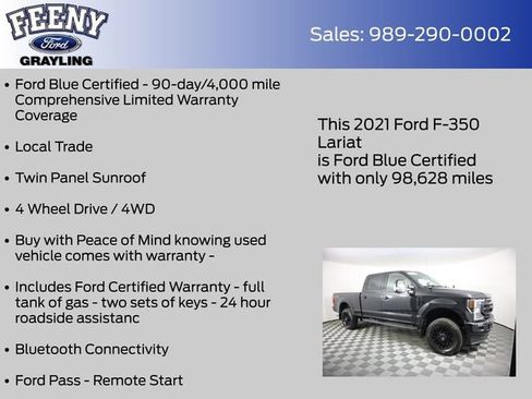 Used 2021 Ford F350 Lariat AWD/4WD image 5