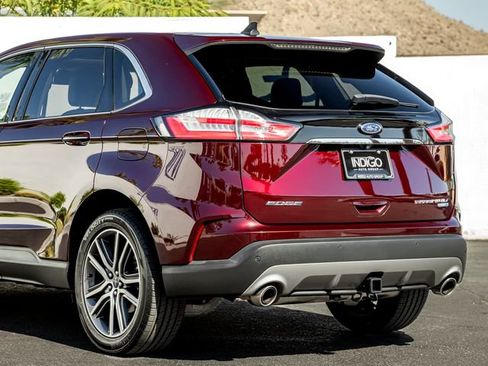 Used 2020 Ford Edge Titanium w/ Class II Trailer Tow Package AWD/4WD image 11