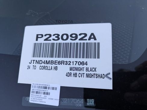 Certified 2024 Toyota Corolla SE image 33