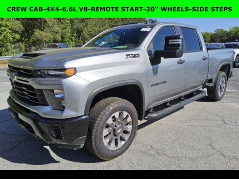 Used 2024 Chevrolet Silverado 2500 Custom w/ Custom Value Package AWD/4WD image 1