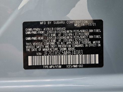 Used 2021 Subaru Crosstrek 2.5i Sport w/ Moonroof Package image 27