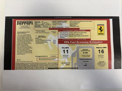 Used 1999 Ferrari 360 Modena image 2