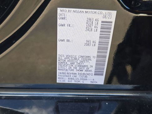 Used 2024 Nissan Altima 2.5 SL FWD image 35