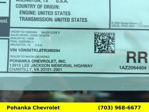 New 2026 Chevrolet Tahoe High Country AWD/4WD image 35