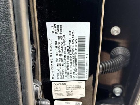 Certified 2021 Honda Pilot Touring image 20