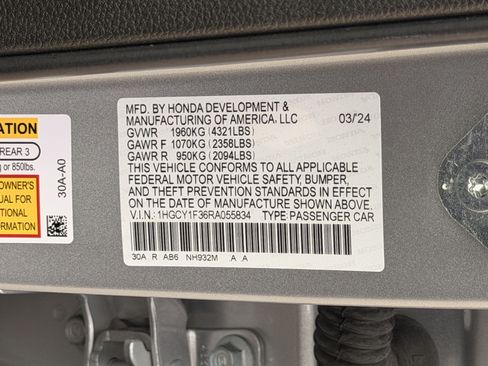 Used 2024 Honda Accord EX image 28