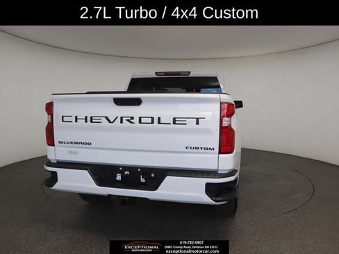 Used 2023 Chevrolet Silverado 1500 Custom w/ LPO, Dark Essentials Package AWD/4WD image 16