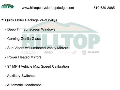 New 2025 Jeep Wrangler Willys image 10