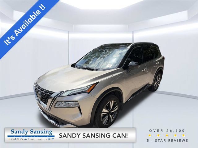 Used 2022 Nissan Rogue Platinum w/ Head-Up Display Package AWD/4WD image 1