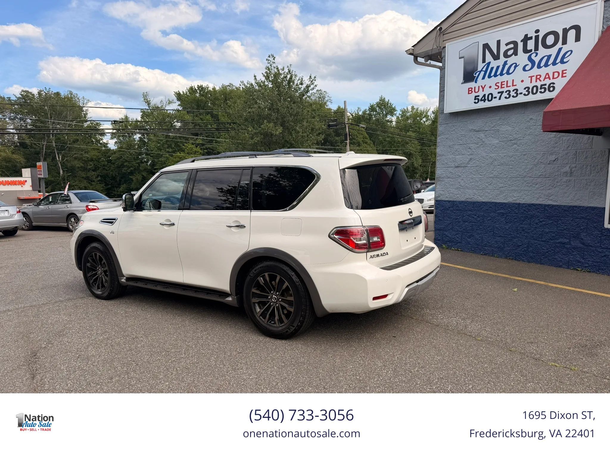 Used 2017 Nissan Armada Platinum w/ Captain Seat Package AWD/4WD image 4