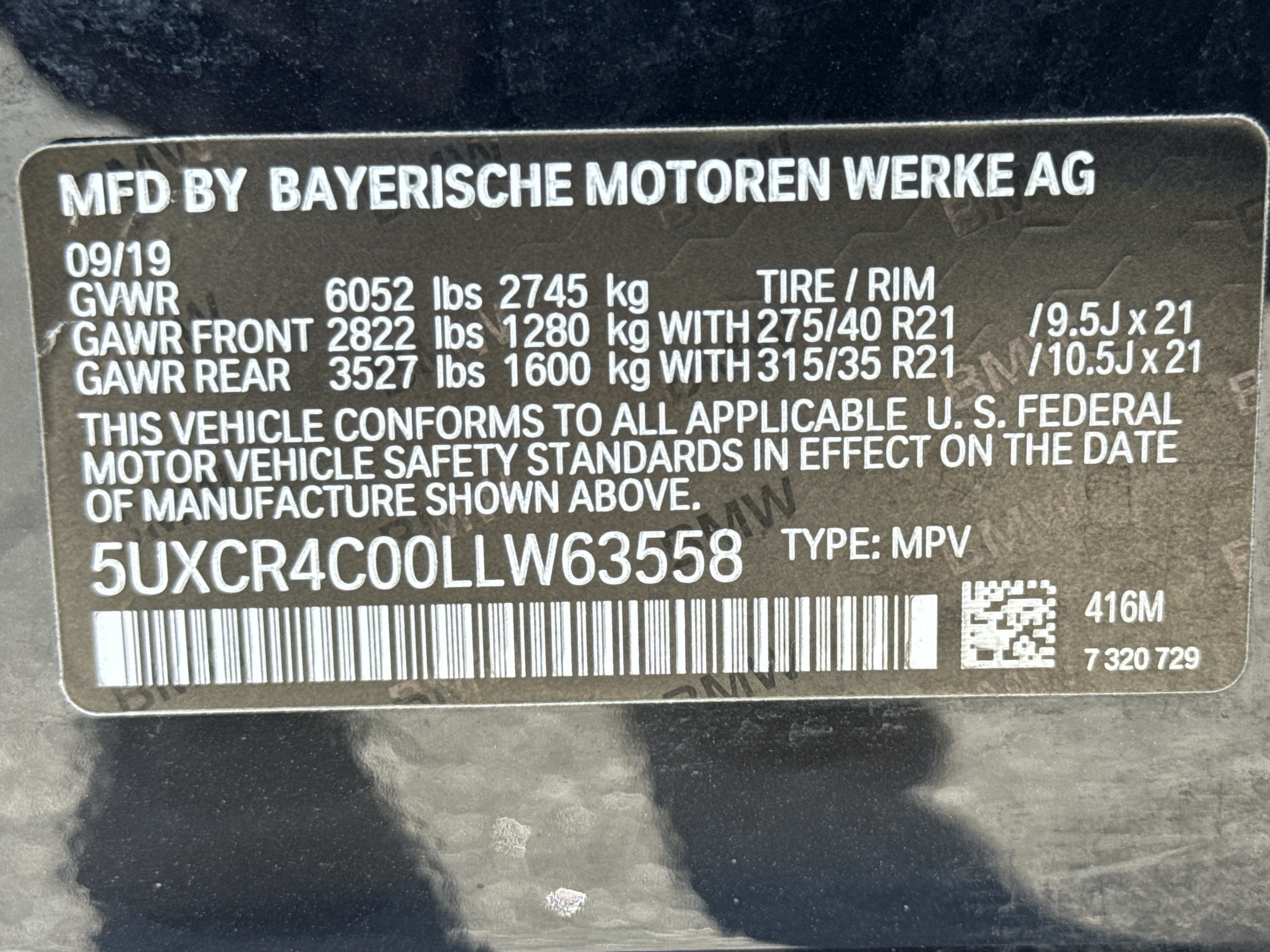 Used 2020 BMW X5 sDrive40i w/ M Sport Package RWD image 37