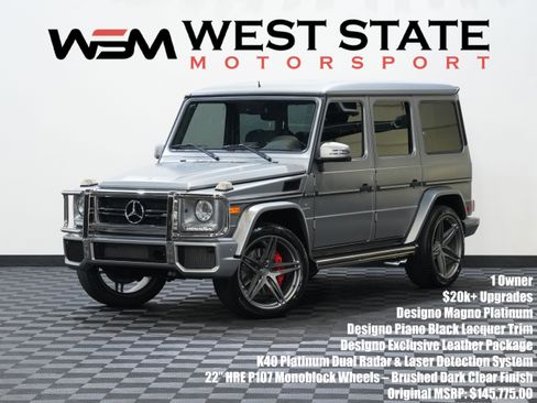 Used 2016 Mercedes-Benz G 63 AMG 4MATIC image 1