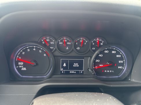 Used 2025 Chevrolet Silverado 1500 Custom w/ Turbomax Blackout Package RWD image 17