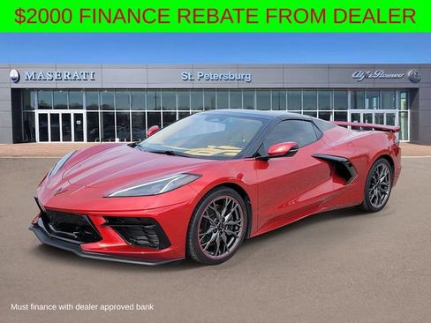 Used 2026 Chevrolet Corvette Stingray Premium Conv w/ Z51 Performance Package RWD image 2