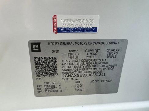 Used 2018 Chevrolet Equinox LT image 32