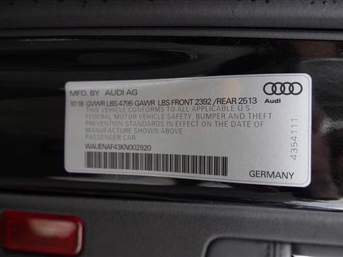 Used 2019 Audi A4 2.0T Premium Plus w/ Premium Plus Package AWD/4WD image 28