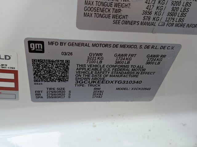 New 2026 Chevrolet Silverado 1500 RST w/ Texas Edition Plus AWD/4WD image 29