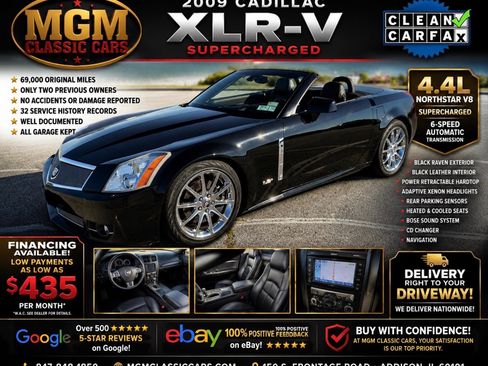Used 2009 Cadillac XLR V RWD image 1