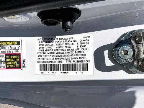 Used 2019 Honda Civic Si image 3