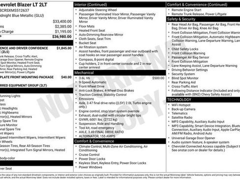 Used 2021 Chevrolet Blazer LT image 6