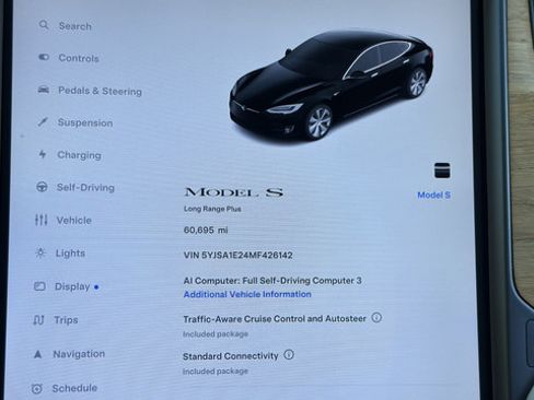 Used 2021 Tesla Model S Long Range Plus AWD/4WD image 22