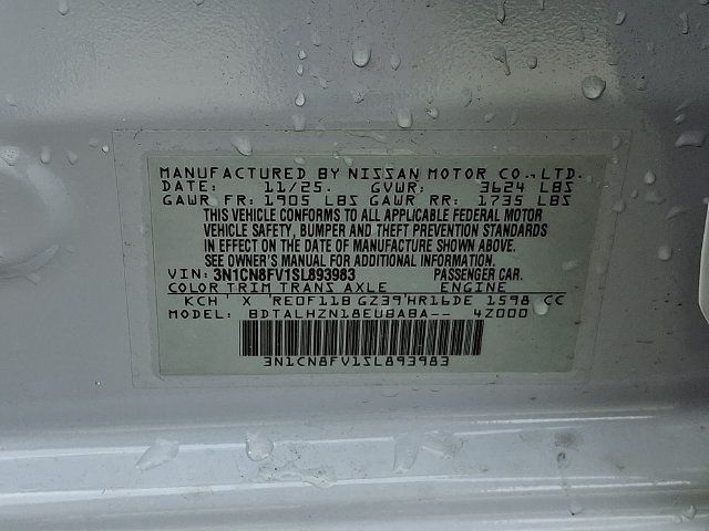 Used 2025 Nissan Versa SR w/ Trunk Package FWD image 29