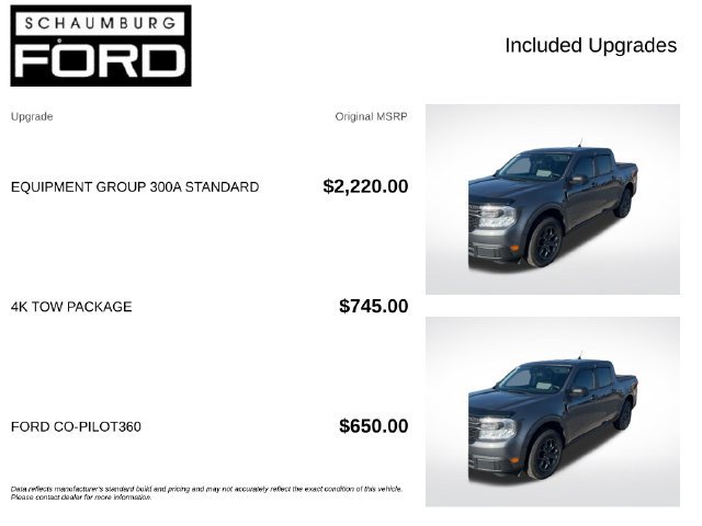 Used 2024 Ford Maverick XLT w/ Equipment Group 300A Standard AWD/4WD image 4