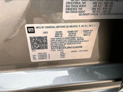 Used 2022 GMC Sierra 1500 Elevation w/ Preferred Package image 41