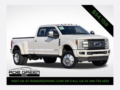 Used 2017 Ford F450 Platinum w/ Platinum Ultimate Package
