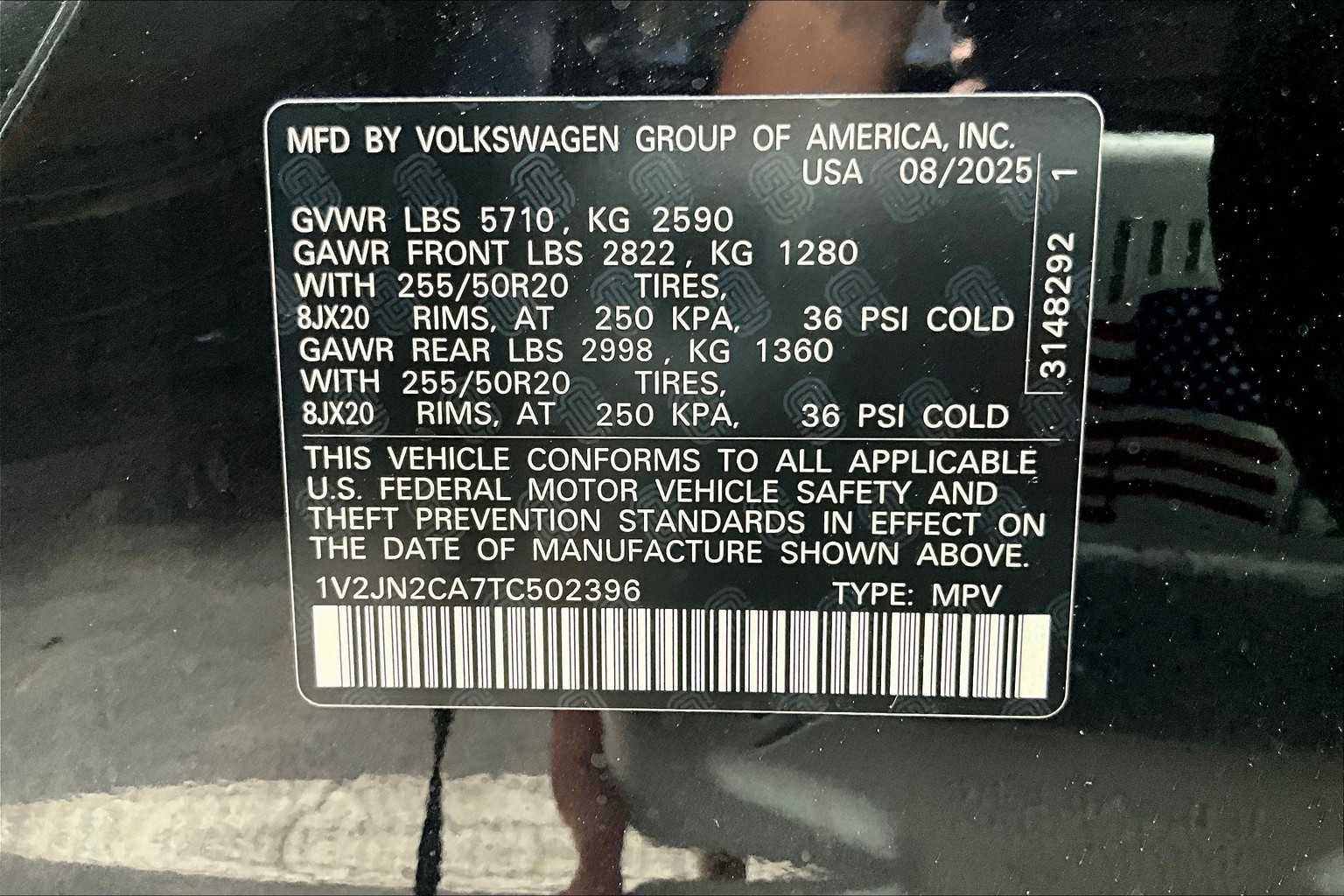 New 2026 Volkswagen Atlas SE FWD image 18
