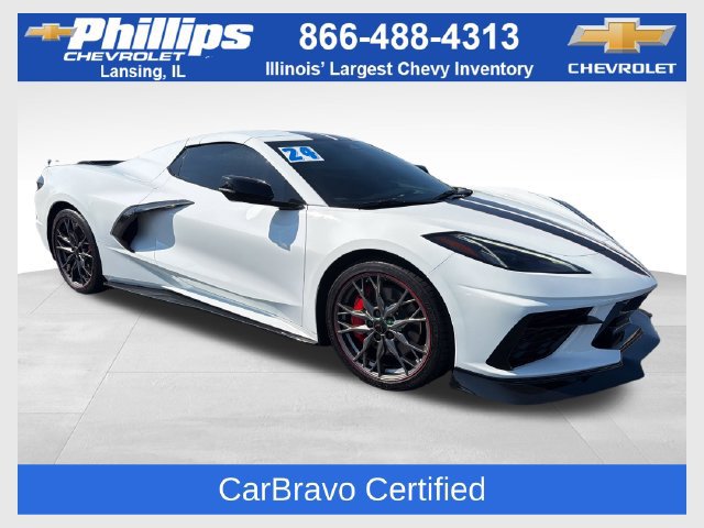 Certified 2024 Chevrolet Corvette Stingray Premium Conv w/ Z51 Performance Package RWD 360° Tour