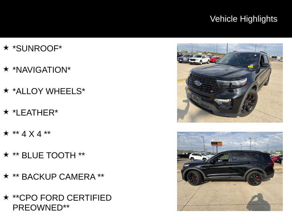 Used 2021 Ford Explorer ST w/ Equipment Group 401A AWD/4WD image 4