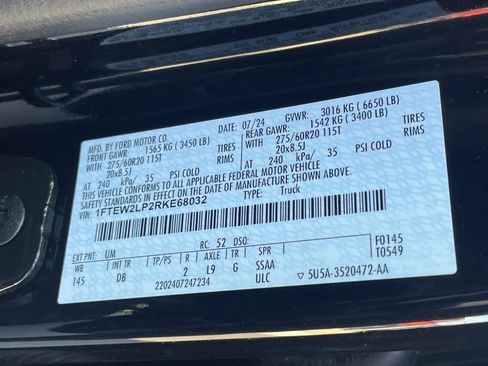 Used 2024 Ford F150 STX w/ STX Black Appearance Package image 31