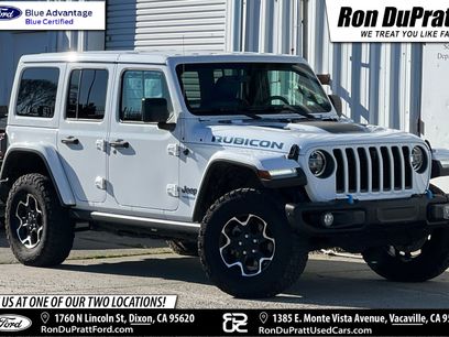 Used 2021 Jeep Wrangler Unlimited Rubicon 4xe w/ Steel Bumper Group