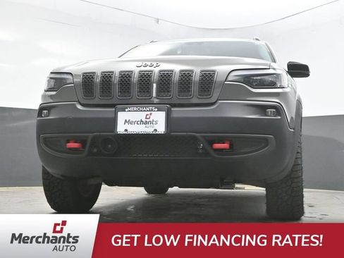 Used 2022 Jeep Cherokee Trailhawk w/ Premium Leather Package AWD/4WD image 40