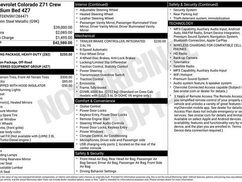 Used 2022 Chevrolet Colorado Z71 AWD/4WD image 5