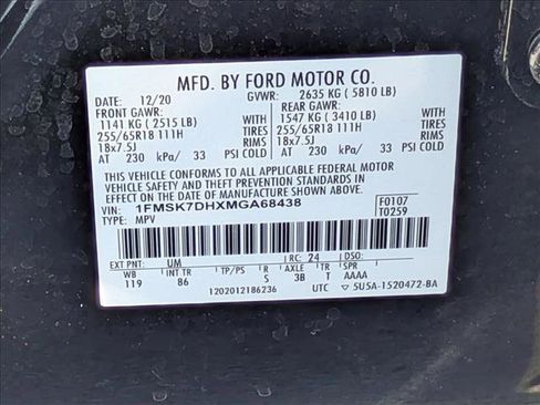 Used 2021 Ford Explorer XLT image 24