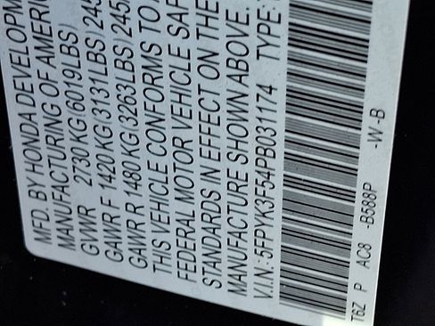 Used 2023 Honda Ridgeline RTL image 30