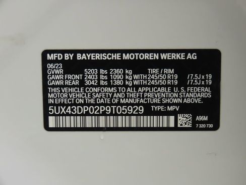 Certified 2023 BMW X3 sDrive30i w/ Premium Package image 34
