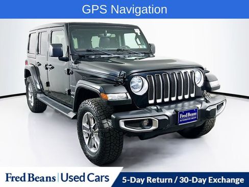 Certified 2021 Jeep Wrangler Unlimited Sahara AWD/4WD image 1