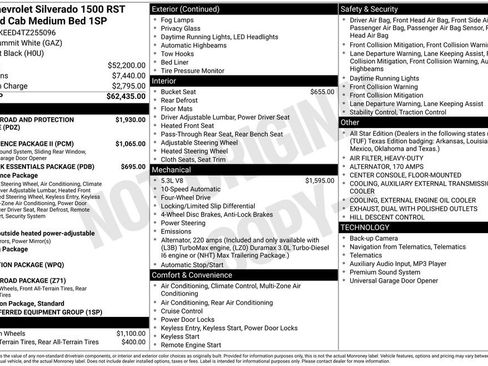 New 2026 Chevrolet Silverado 1500 RST AWD/4WD image 2