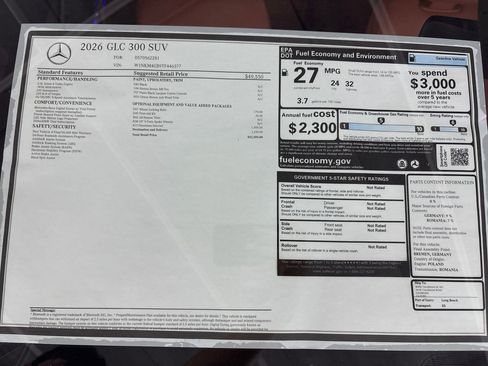 Certified 2026 Mercedes-Benz GLC 300 image 31
