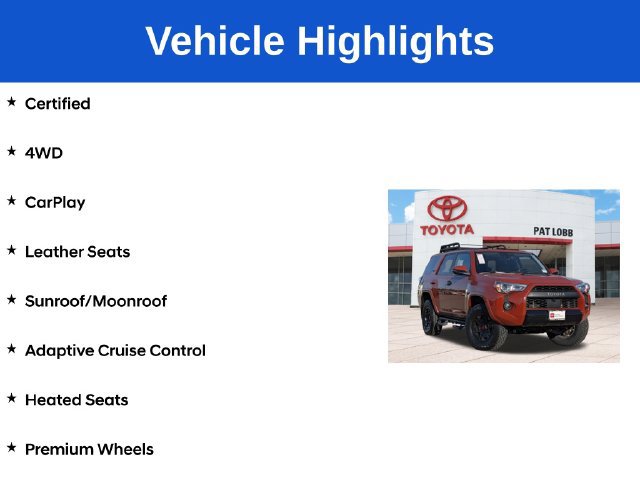 Certified 2024 Toyota 4Runner TRD Pro AWD/4WD image 5