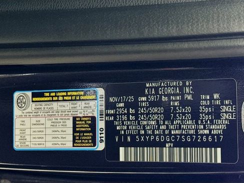 New 2025 Kia Telluride S image 35