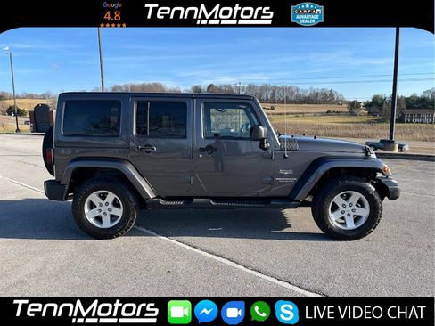 Used 2014 Jeep Wrangler Unlimited Sahara w/ Connectivity Group image 2