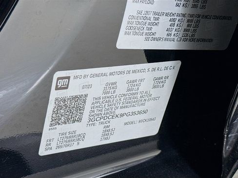 Used 2023 Chevrolet Silverado 1500 Custom Trail Boss image 29