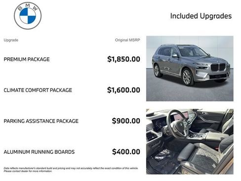 Used 2024 BMW X7 xDrive40i w/ Premium Package AWD/4WD image 4
